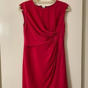 Adrianna Papell red cocktail dress
